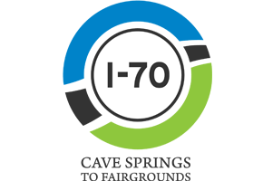 I-70 Cave Springs Card Graphic