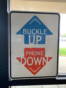 BUPD Metal Sign